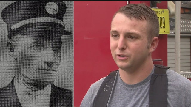 Tampa man becomes third-generation of family firefighters