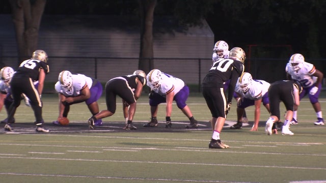 High school athletes back on the field as football season kicks off with added safety measures