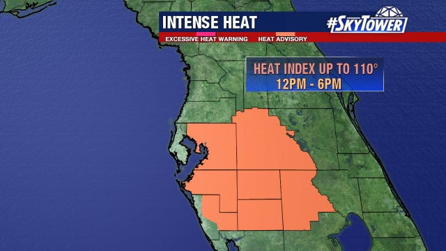 Stay hydrated: Heat advisory returns for parts of Tampa Bay