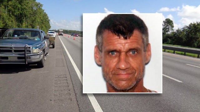 Florida man wanted for beating wife after I-75 tire blowout, troopers say
