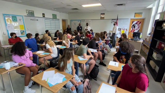 State begins making its case on mask mandates