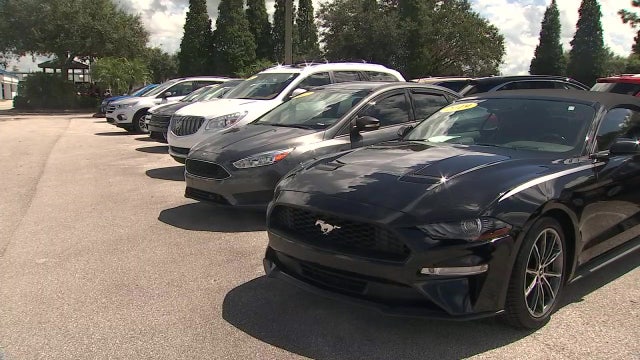 COVID-19 pandemic drives up values of used cars