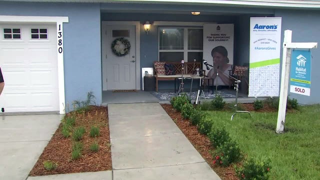 Pinellas mom gets extra surprise on Habitat for Humanity move-in day
