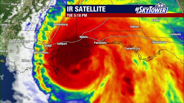 Hurricane Sally’s rains pummel western Florida Panhandle