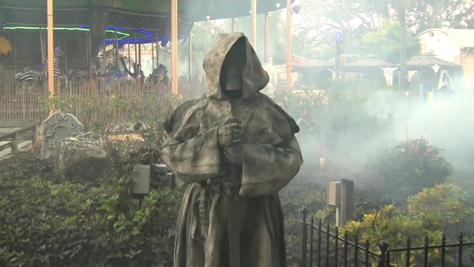Grim Reaper at ZooTampa