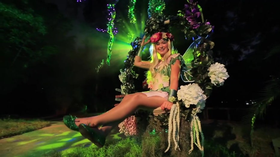 Fairy at ZooTampa Halloween event