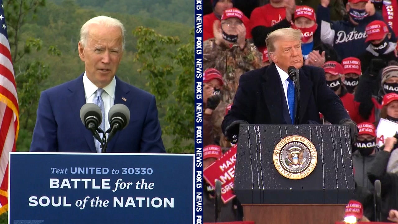 Trump, Biden Both Holding Thursday Rallies In Tampa As Campaigns Face ...