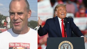 People start lining up for President Trump's Friday rally in Florida