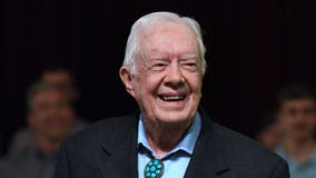 Former President Jimmy Carter celebrates his 96th birthday