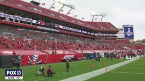 Bucs fans in the stands for first time since pandemic began