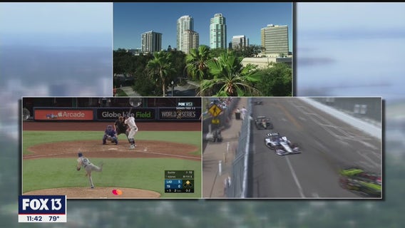 St. Petersburg buzzes with weekend of Rays and racing