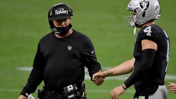 Derek Carr, Coach Gruden lead Raiders into showdown vs Tom Brady’s Buccaneers