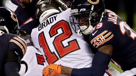 Foles beats Brady again; Bears squeeze by Tampa Bay 20-19