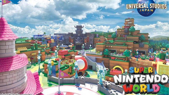 Super Nintendo World opening in Japan in spring 2021