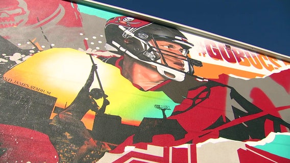 Tom Brady joins vibrant St. Pete arts scene, thanks to popular local artists