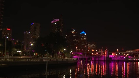Tampa turns pink for Breast Cancer Awareness Month
