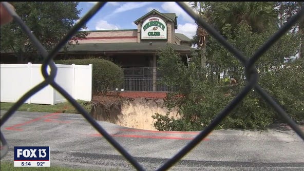 Pasco hole attracts onlookers