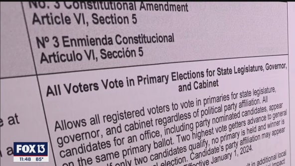 Florida Amendment 3 explained: Eliminating parties from primaries