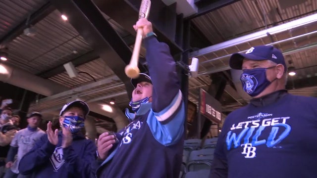 Rays make Game 4 memorable for superfan with Down syndrome