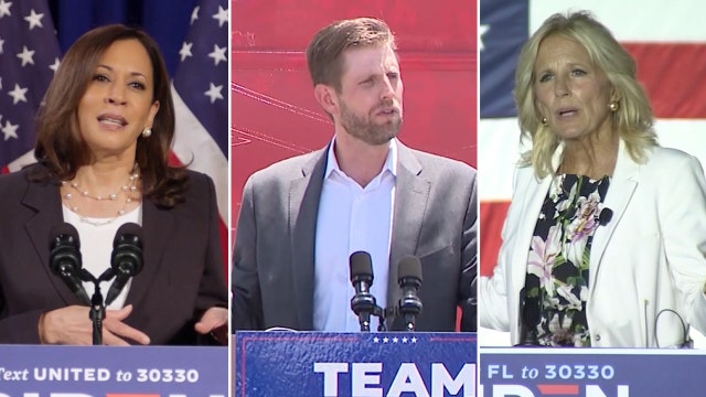 Campaign stops continue in Florida during the Halloween weekend