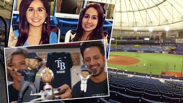 Fans on the edge of their couch with Rays 1 win from World Series