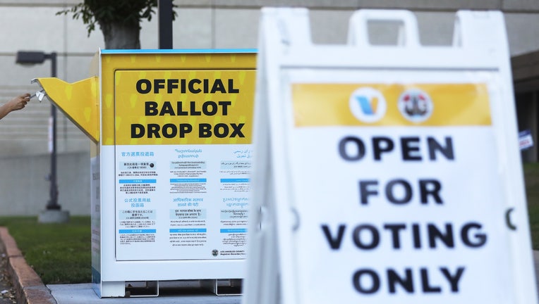 California ballot box