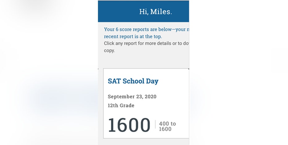 Palm Harbor Student Receives Perfect Sat Score