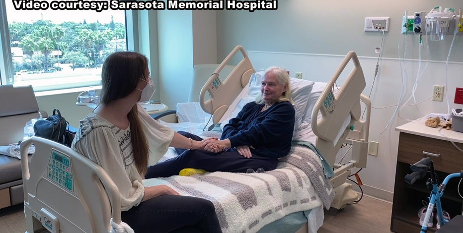 Sarasota hospital's longest-tenured COVID-19 patient heads home