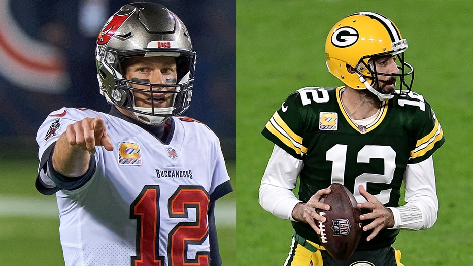 Tom Brady Aaron Rodgers