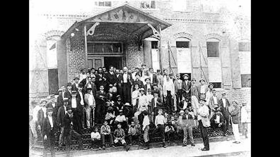 Old Ybor City social club photo