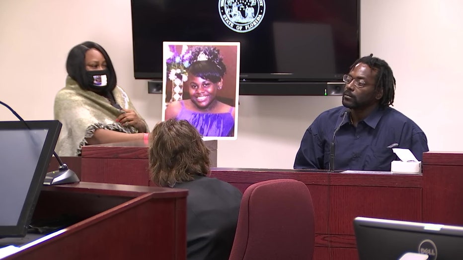 Felicia Williams father at trial