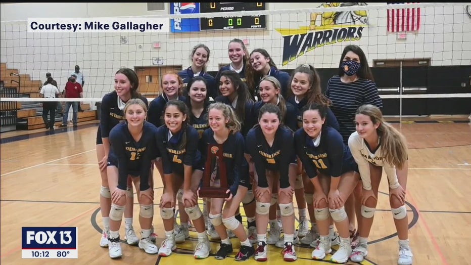 Junior Varsity Volleyball Quad Wins District Title For Quarantined Varsity Team