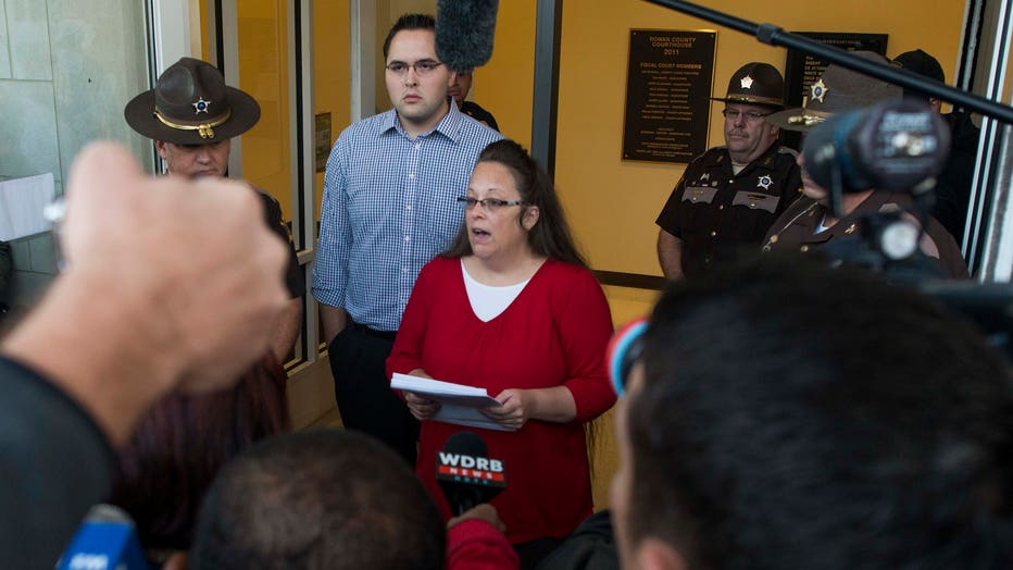 Kentucky County Clerk Kim Davis Returns To Work