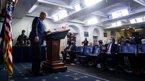 Broadcast networks cut away from President Trump's White House address