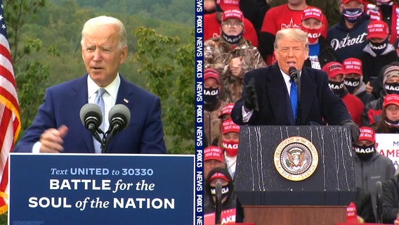 President Trump, Joe Biden making final push for Florida on Election Day Eve