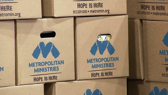 Holiday tent at Metropolitan Ministries up and running ahead of Thanksgiving with pop-ups in Lee County