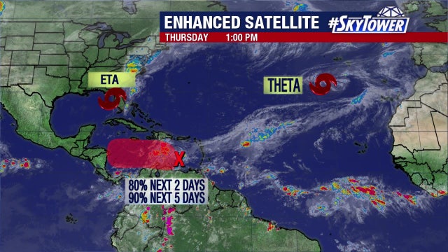Tropical wave in Caribbean has high chance of developing: NHC