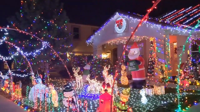 New Mexico home transforms into Christmas wonderland with 'thousand' of lights