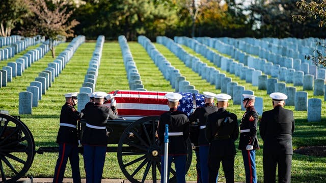 Vietnam War Marine awarded Medal of Honor finally buried at Arlington