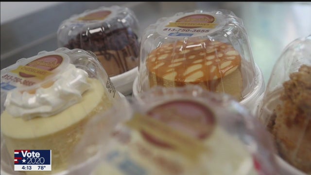 Tampa cheesecake company serving sweet treats of all sizes