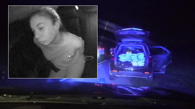 Woman arrested after troopers find 44 pounds of marijuana, cash, pills in car following traffic stop