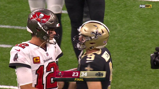 Brady vs. Brees: Buccaneers ready for Round 2