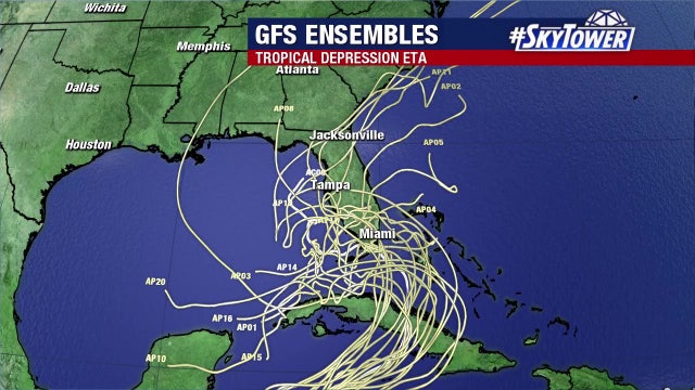 Eta returns to Caribbean Sea; could bring heavy rain to parts of Florida next week