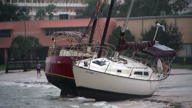 Pinellas County wakes up to flooded areas, damaged boats as Eta moves away from the region