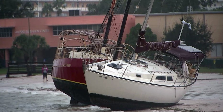 Pinellas County wakes up to flooded areas, damaged boats as Eta moves away from the region