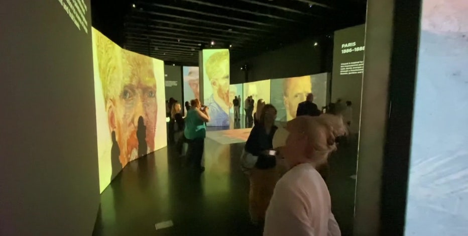 Immersive Van Gogh Alive Exhibit Opens At Salvador Dali Museum