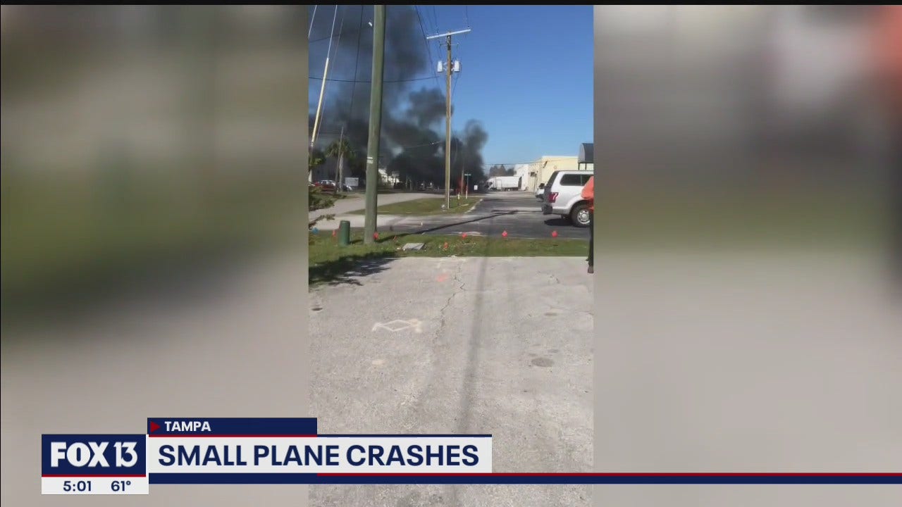 Witness describes Tampa plane crash