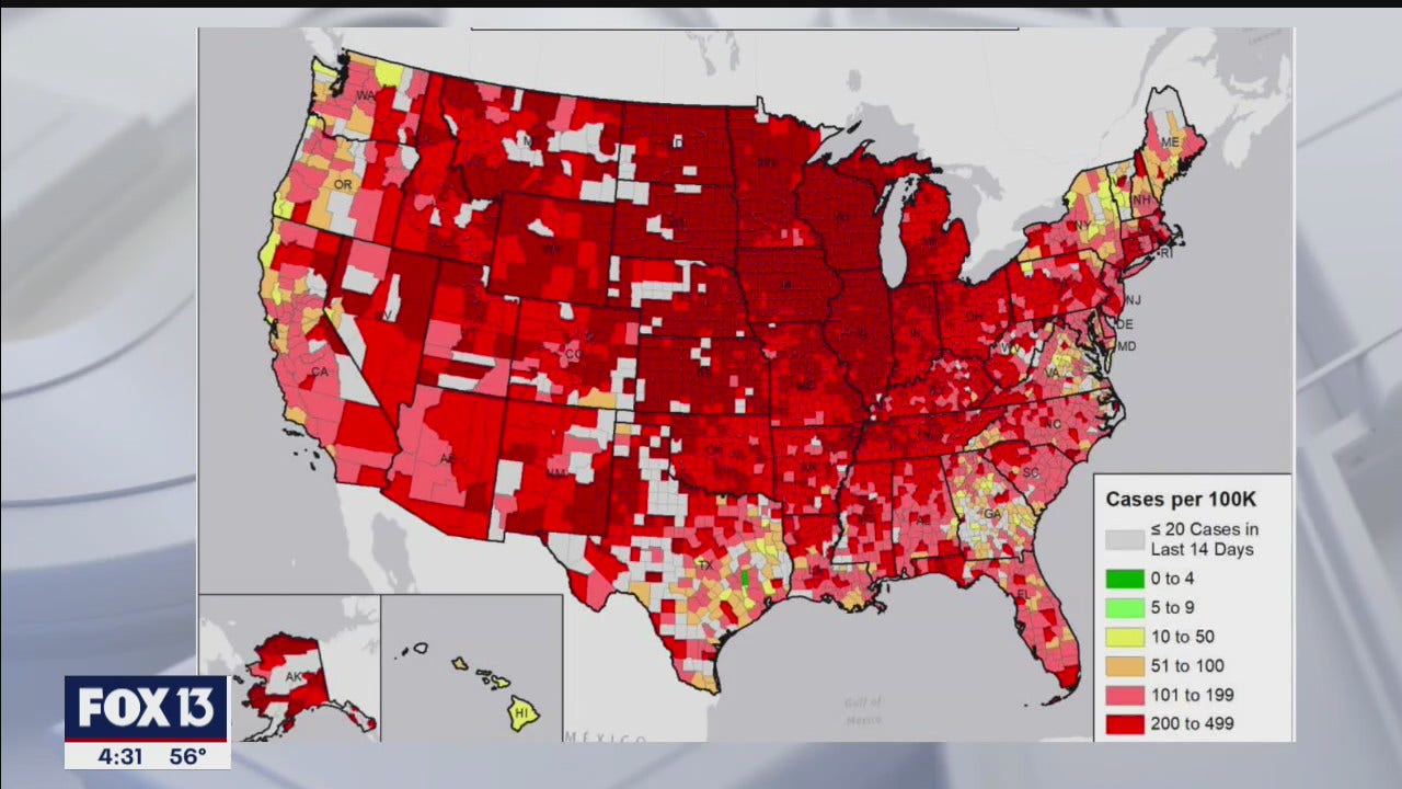 Putting Florida's COVID19 cases in context
