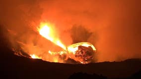 Kilauea volcano, earthquake rock Hawaii's Big Island