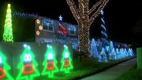 Temple Terrace man shines bright light on neighborhood with Christmas display